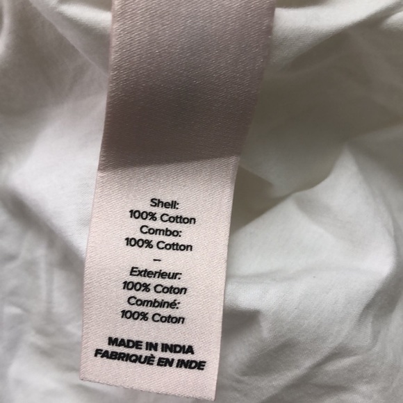 5 a 7 cinq a sept White Ruffled Women's Top Size S - Picture 9 of 13